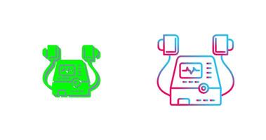 Defribillator Icon Design vector
