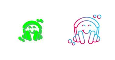 Headphones Icon Design vector
