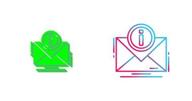 diseño de icono de correo electrónico vector