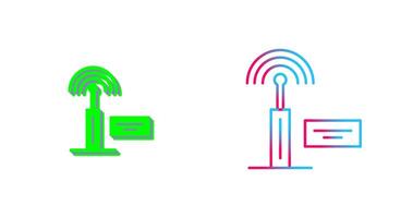 Signal Icon Design vector
