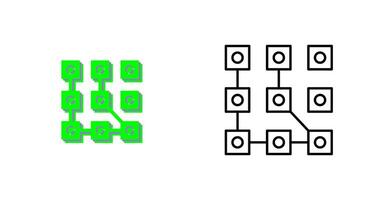 Pattern Icon Design vector