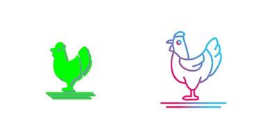 Poultry Icon Design vector