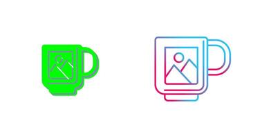 Mug Icon Design vector