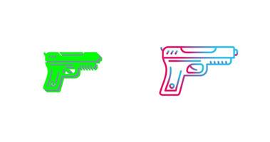 diseño de icono de pistola vector