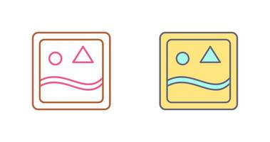 Unique Images Icon Design vector