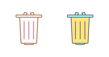 Garbage Icon Design vector
