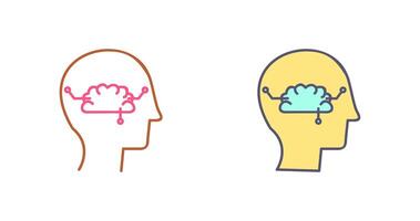 Thinking Icon Design vector