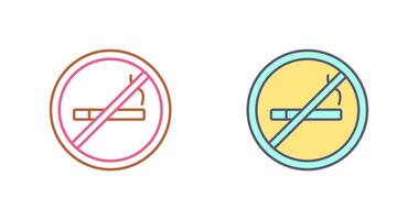 No Smoking Icon Design vector