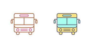 Bus Icon Design vector