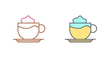 latté icono diseño vector