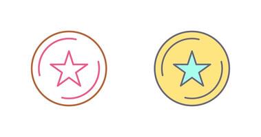 Unique Favorite Icon Design vector
