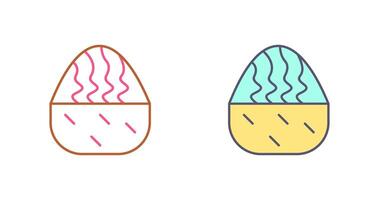 Cream Muffin Icon Design vector