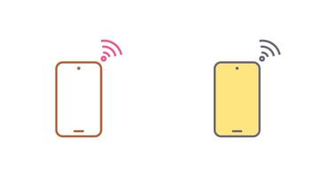 Unique Connected Device Icon Design vector