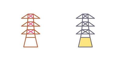 Unique Tower Icon Design vector