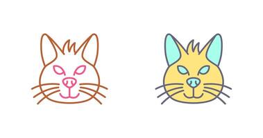 gato icono diseño vector