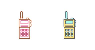 Walkie Talkie Icon Design vector