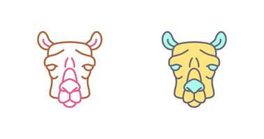 Camel Icon Design vector