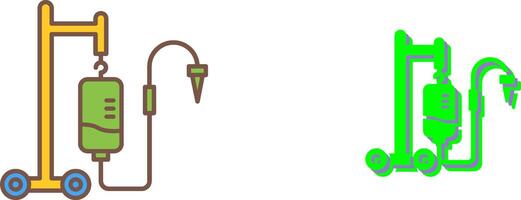 Intravenous Icon Design vector