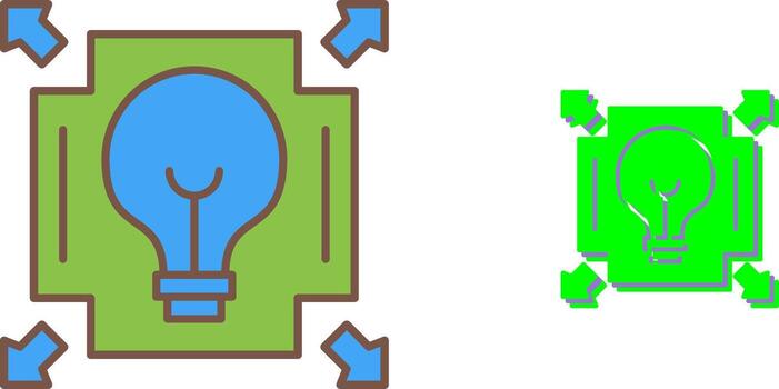 Diffusion Icon Design vector