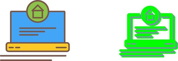 Laptop Icon Design vector