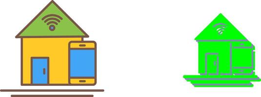 Home Automation Icon Design vector