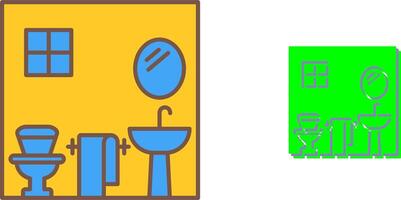 Bathroom Icon Design vector