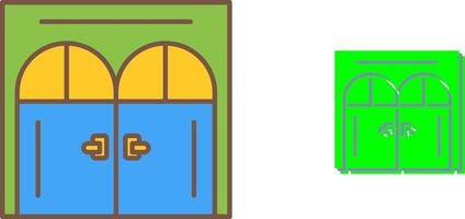Door Icon Design vector