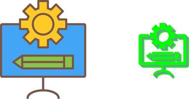 Blueprint Icon Design vector