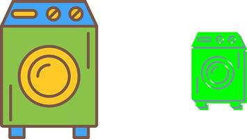 Washing Machine Icon Design vector