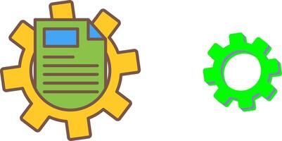 Cogwheel Icon Design vector