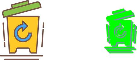 Bin Icon Design vector