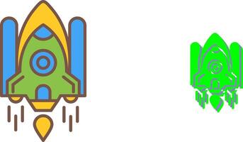 Space Shuttle Icon Design vector