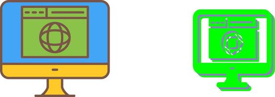 Website Icon Design vector