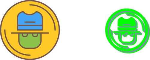 Spy Icon Design vector
