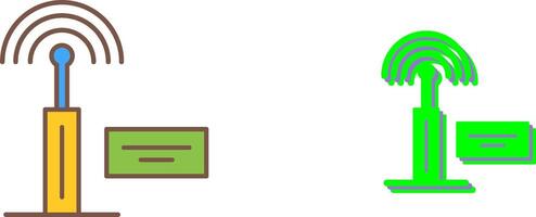 Signal Icon Design vector