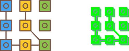 Pattern Icon Design vector