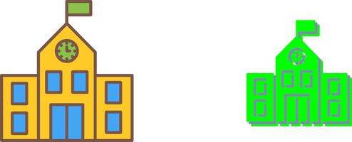 School Icon Design vector