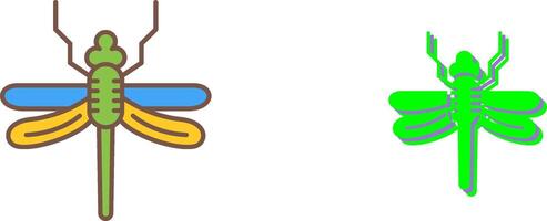 Dragonfly Icon Design vector