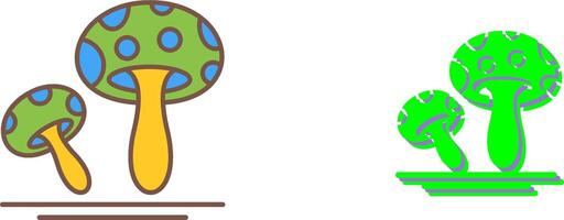 Mushroom Icon Design vector