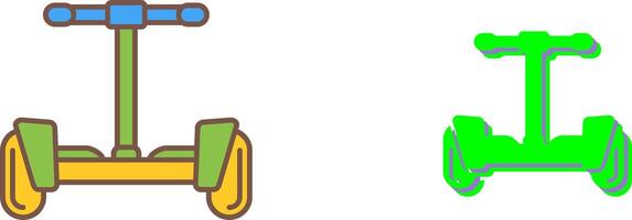 Hoverboard Icon Design vector