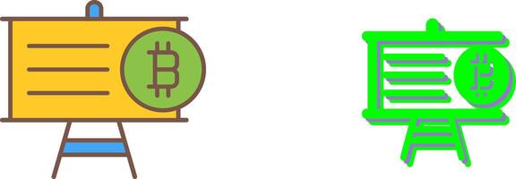 Presentation Icon Design vector