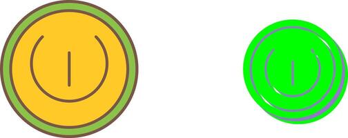 Power Icon Design vector