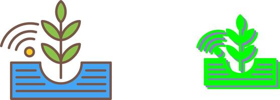Planting Icon Design vector
