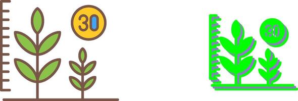 Growth Icon Design vector