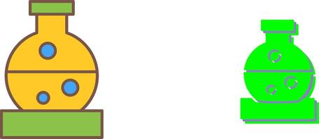 Flask Icon Design vector