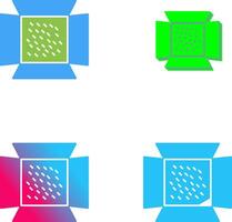 Unique Lights Icon Design vector