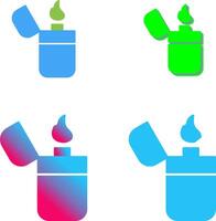 Unique Lighter Icon Design vector