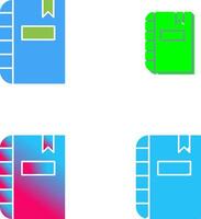 Diary Icon Design vector