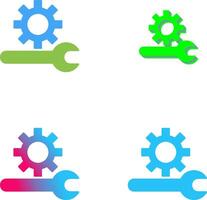 Unique Technical Support Icon Design vector