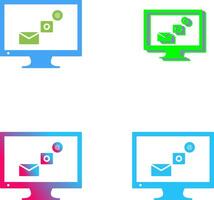 Unique Digital Marketing Icon Design vector
